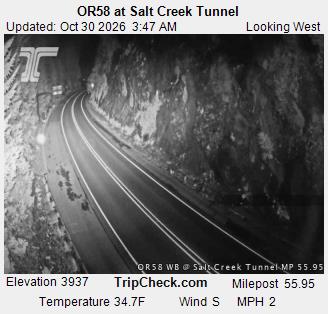 OR58 at Salt Creek Tunnel